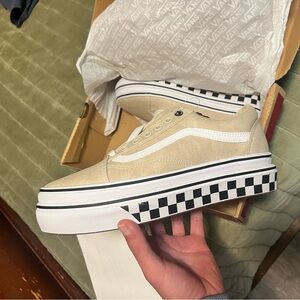 Vans Old Skool Comfycush Platform Sneakers 8m9.5w